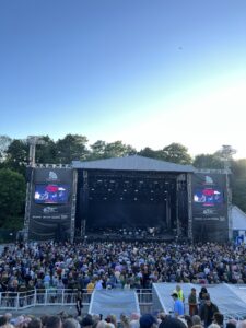 Stage at the Scarborough Open Air Theatre