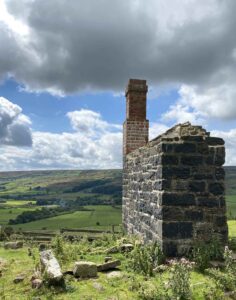 Ruined Mine overlooking Rosedael valleuy